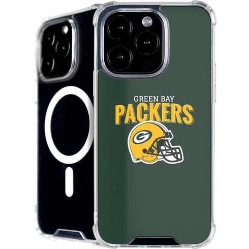 NFL Green Bay Packers Helmet iPhone 16 Pro MagSafe Case